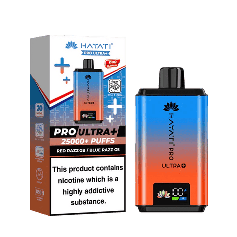 Hayati Pro Ultra Plus Rechargeable Vape Kit - (Pack of 5) - Washington Vapes Wholesale