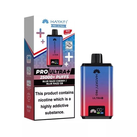 Hayati Pro Ultra Plus Rechargeable Vape Kit - (Pack of 5) - Washington Vapes Wholesale