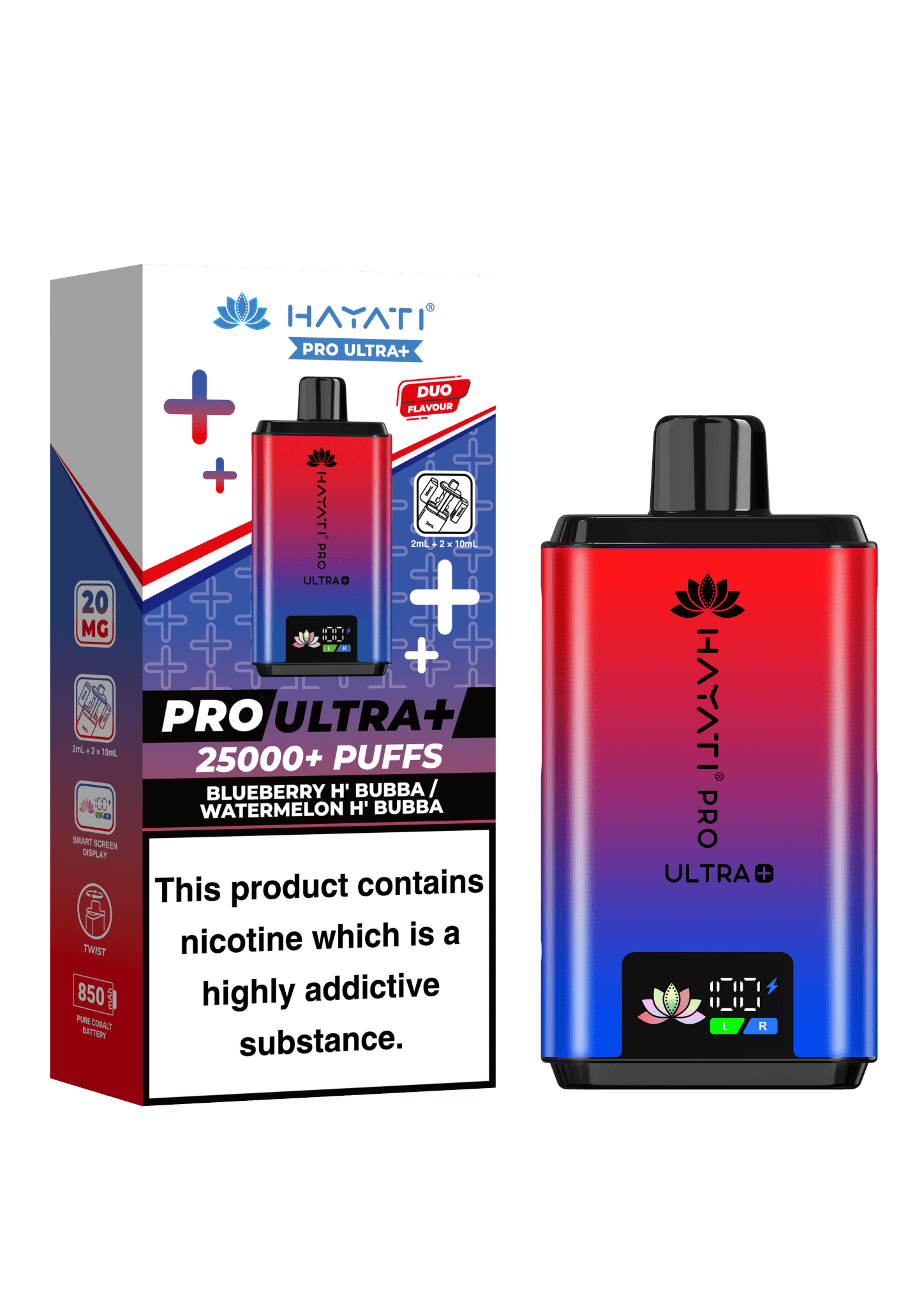 Hayati Pro Ultra Plus Rechargeable Vape Kit