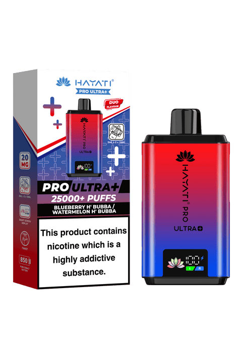 Hayati Pro Ultra+ Rechargeable Vape Kit - (Pack of 5) - Washington Vapes Wholesale