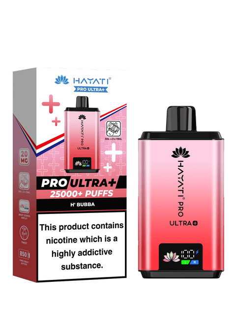 Hayati Pro Ultra+ Rechargeable Vape Kit - (Pack of 5) - Washington Vapes Wholesale