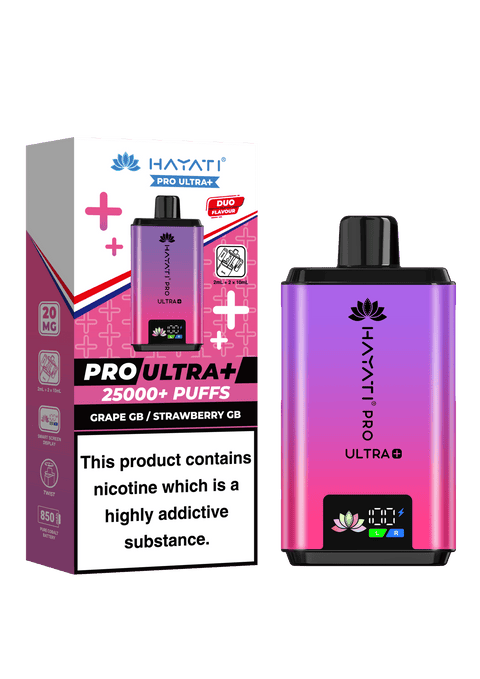 Hayati Pro Ultra+ Rechargeable Vape Kit - (Pack of 5) - Washington Vapes Wholesale