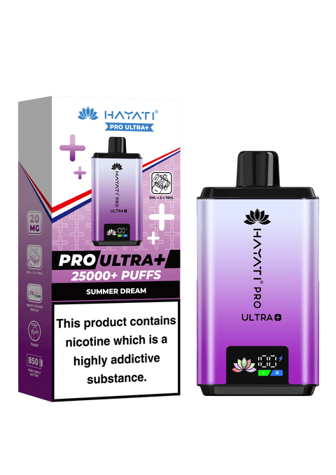 Hayati Pro Ultra+ Rechargeable Vape Kit - (Pack of 5) - Washington Vapes Wholesale
