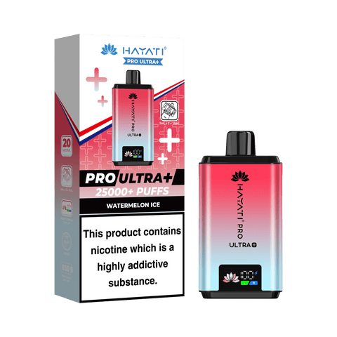 Hayati Pro Ultra+ Rechargeable Vape Kit - (Pack of 5) - Washington Vapes Wholesale