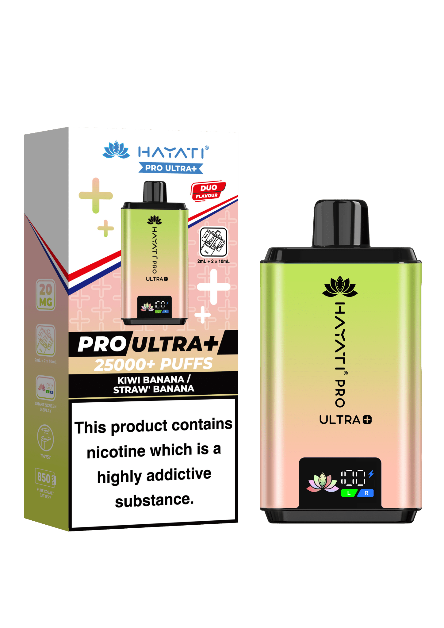 rechargeable vape hayati Buy Hayati Pro Ultra 15000 Box of 10 at £65 main image 0