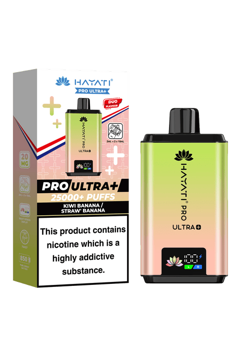 Hayati Pro Ultra+ Rechargeable Vape Kit - (Pack of 5) - Washington Vapes Wholesale