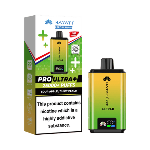 Hayati Pro Ultra+ Rechargeable Vape Kit - (Pack of 5) - Washington Vapes Wholesale