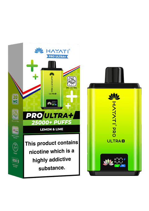 Hayati Pro Ultra+ Rechargeable Vape Kit - (Pack of 5) - Washington Vapes Wholesale
