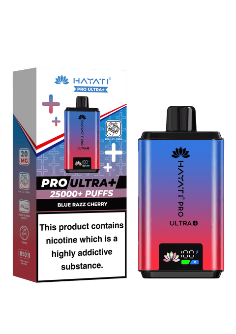 Hayati Pro Ultra+ Rechargeable Vape Kit - (Pack of 5) - Washington Vapes Wholesale