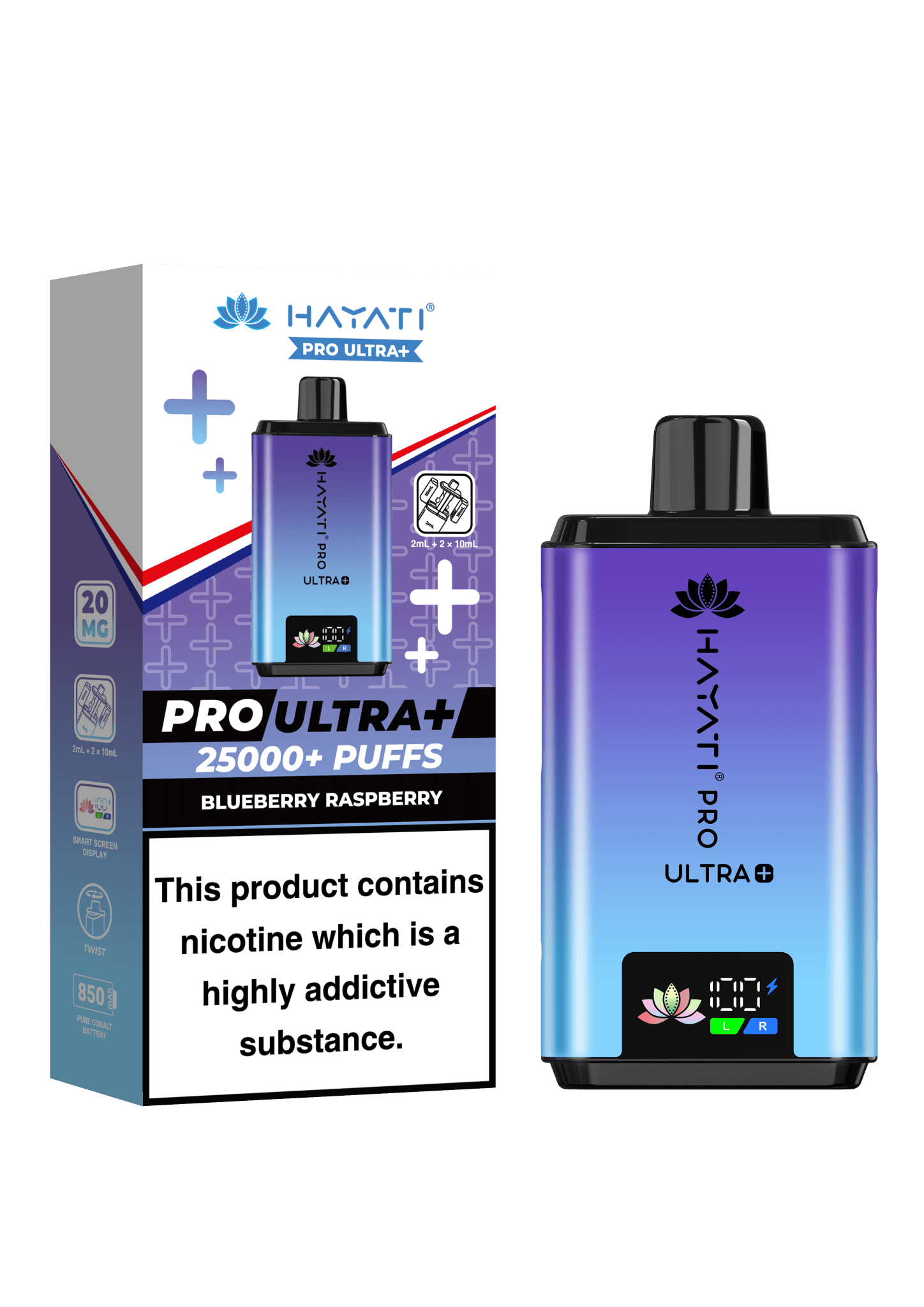 Hayati Pro Ultra+ Rechargeable Vape Kit