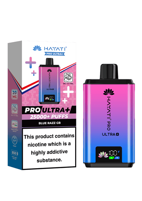 Hayati Pro Ultra+ Rechargeable Vape Kit - (Pack of 5) - Washington Vapes Wholesale