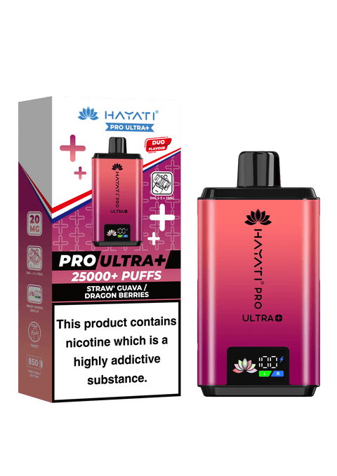 Hayati Pro Ultra+ Rechargeable Vape Kit - (Pack of 5) - Washington Vapes Wholesale