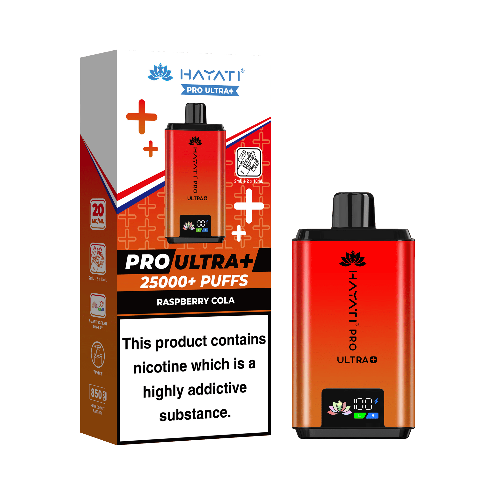 Hayati Pro Ultra+ Rechargeable Vape Kit - (Pack of 5) Washington Vapes Wholesale Hayati Pro Ultra+ Rechargeable Vape Kit - (Pack of 5) Washington Vapes Wholesale