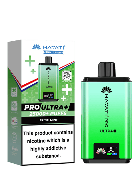 Hayati Pro Ultra+ Rechargeable Vape Kit - (Pack of 5) - Washington Vapes Wholesale