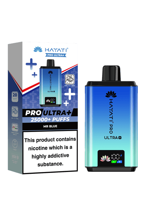 Hayati Pro Ultra+ Rechargeable Vape Kit - (Pack of 5) - Washington Vapes Wholesale