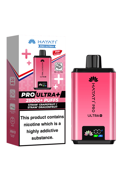Hayati Pro Ultra+ Rechargeable Vape Kit - (Pack of 5) - Washington Vapes Wholesale