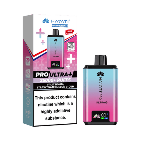 Hayati Pro Ultra+ Rechargeable Vape Kit - (Pack of 5) - Washington Vapes Wholesale