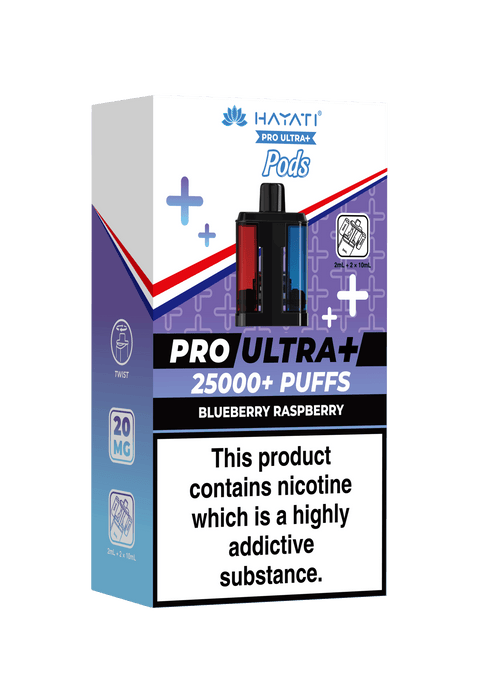 Hayati Pro Ultra+ Replacement Pods - (Pack of 5) - Washington Vapes Wholesale
