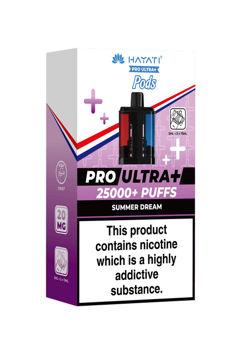 Hayati Pro Ultra+ Replacement Pods - (Pack of 5) - Washington Vapes Wholesale