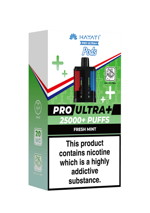 Hayati Pro Ultra+ Replacement Pods - (Pack of 5) - Washington Vapes Wholesale