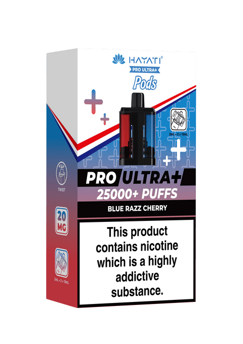 Hayati Pro Ultra+ Replacement Pods - (Pack of 5) - Washington Vapes Wholesale