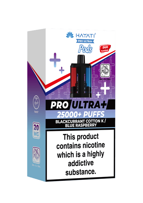 Hayati Pro Ultra+ Replacement Pods - (Pack of 5) - Washington Vapes Wholesale