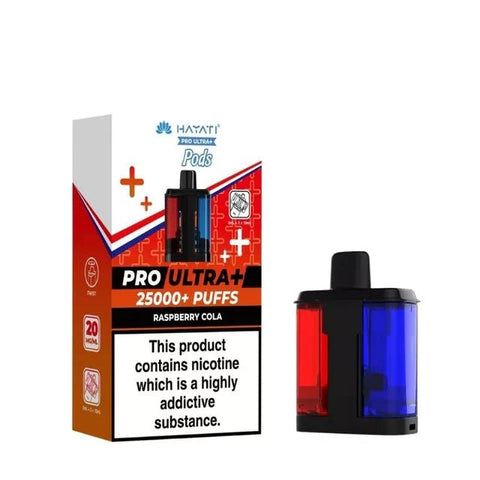 Hayati Pro Ultra+ Replacement Pods - (Pack of 5) - Washington Vapes Wholesale