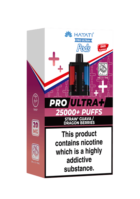 Hayati Pro Ultra+ Replacement Pods - (Pack of 5) - Washington Vapes Wholesale