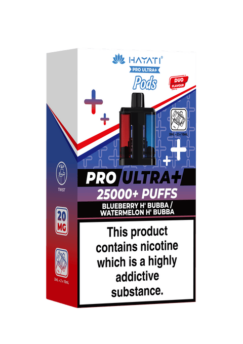 Hayati Pro Ultra+ Replacement Pods - (Pack of 5) - Washington Vapes Wholesale