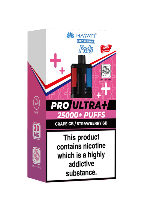 Hayati Pro Ultra+ Replacement Pods - (Pack of 5) - Washington Vapes Wholesale
