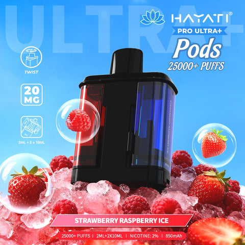 Hayati Pro Ultra+ Replacement Pods - (Pack of 5) - Washington Vapes Wholesale