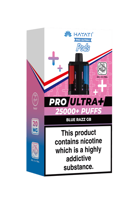 Hayati Pro Ultra+ Replacement Pods - (Pack of 5) - Washington Vapes Wholesale