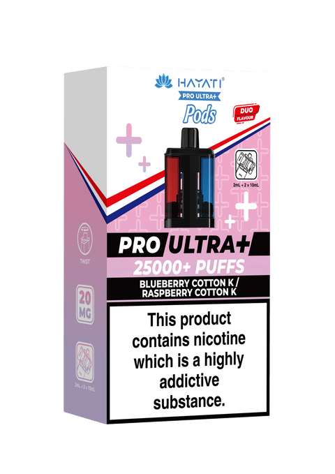 Hayati Pro Ultra+ Replacement Pods - (Pack of 5) - Washington Vapes Wholesale