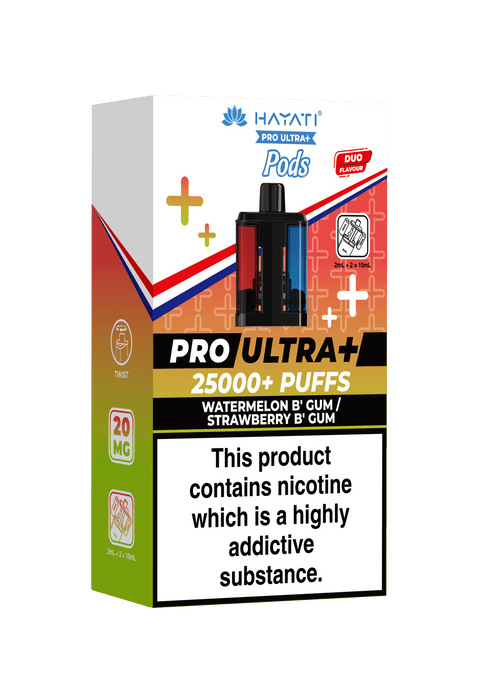 Hayati Pro Ultra+ Replacement Pods - (Pack of 5) - Washington Vapes Wholesale