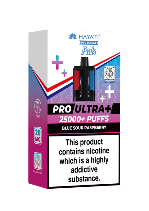 Hayati Pro Ultra+ Replacement Pods - (Pack of 5) - Washington Vapes Wholesale