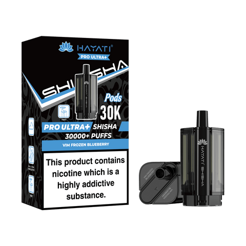 Hayati Pro Ultra+30K Shisha Replacement Pods - (Pack of 5) - Washington Vapes Wholesale