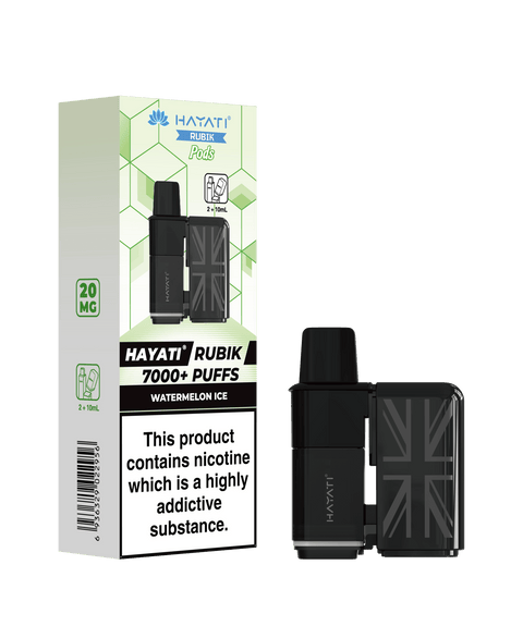 Hayati Rubix Replacement Pods - (Pack of 5) - Washington Vapes Wholesale