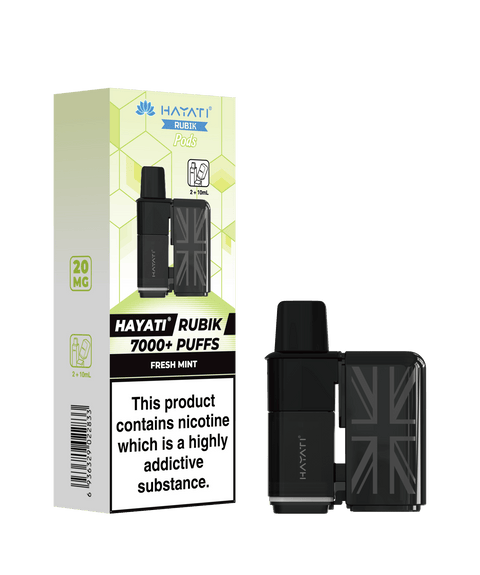 Hayati Rubix Replacement Pods - (Pack of 5) - Washington Vapes Wholesale