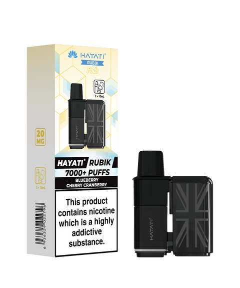 Hayati Rubix Replacement Pods - (Pack of 5) - Washington Vapes Wholesale