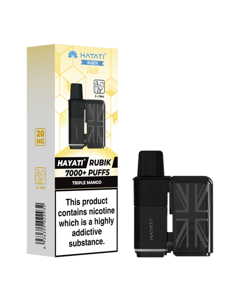 Hayati Rubix Replacement Pods - (Pack of 5) - Washington Vapes Wholesale