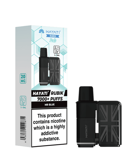 Hayati Rubix Replacement Pods - (Pack of 5) - Washington Vapes Wholesale