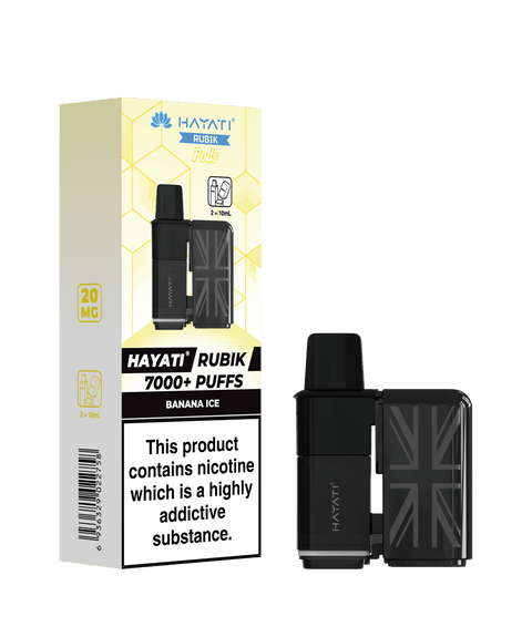 Hayati Rubix Replacement Pods - (Pack of 5) - Washington Vapes Wholesale