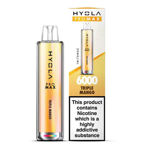 Hyola Pro Max HY6000 Disposable Vape - Washington Vapes Wholesale