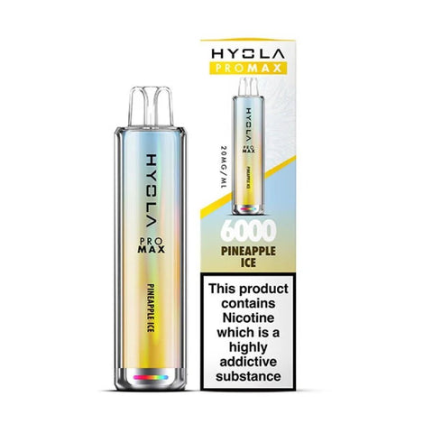 Hyola Pro Max HY6000 Disposable Vape - Washington Vapes Wholesale