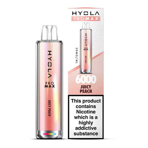 Hyola Pro Max HY6000 Disposable Vape - Washington Vapes Wholesale