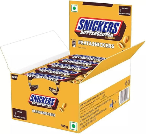Indian Imported Snickers 42g - (Case of 15) - Washington Vapes Wholesale
