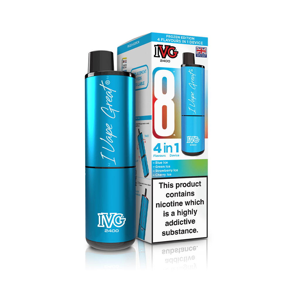 ivg vapes bulk IVG 2400 Rechargeable Vape Pod