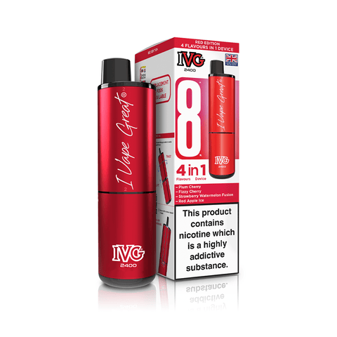IVG 2400 Rechargeable Vape Kit - (Box Of 5) - Washington Vapes Wholesale