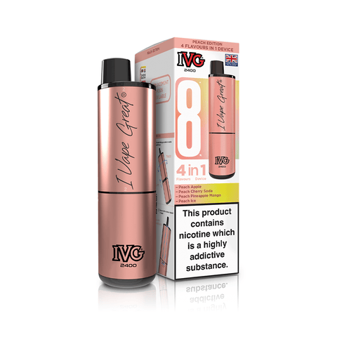 IVG 2400 Rechargeable Vape Kit - (Box Of 5) - Washington Vapes Wholesale