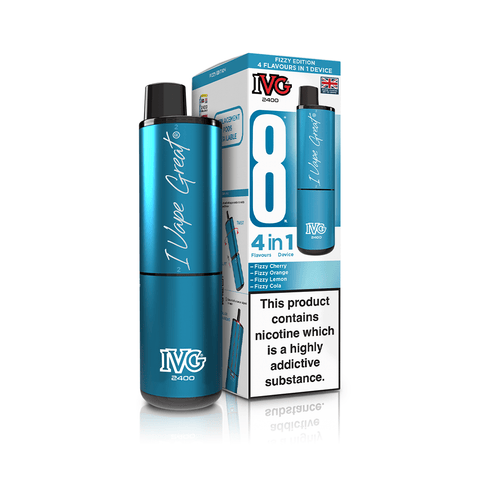 IVG 2400 Rechargeable Vape Kit - (Box Of 5) - Washington Vapes Wholesale